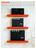 Tascam Ministudios-Catalog